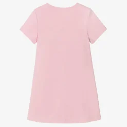 Versace Girls Pink Milano Jersey Dress Best