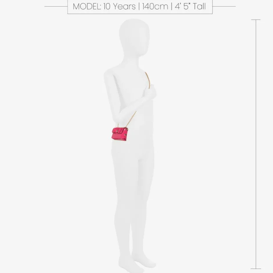 Zaccone Girls Pink Mini Shoulder Bag (8cm) Sale