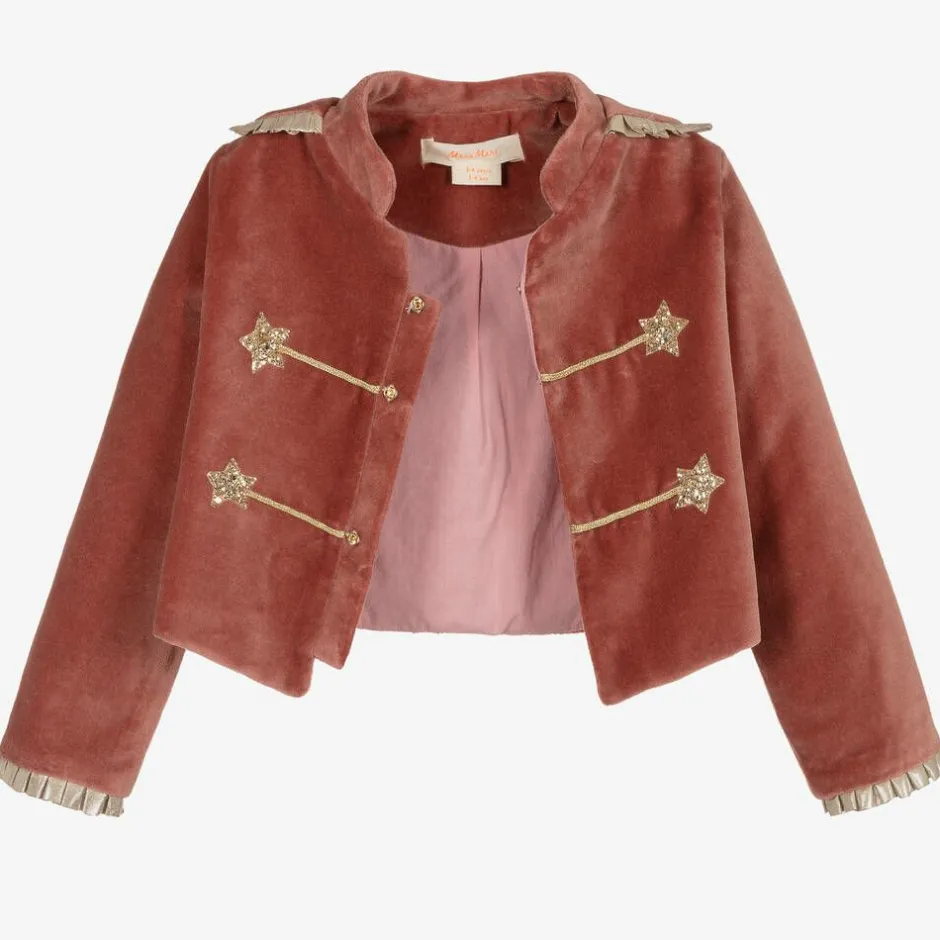 Meri Meri Girls Pink Nutcracker Solider Costume Hot