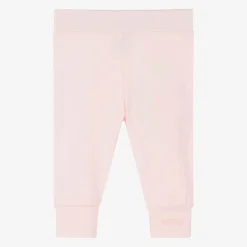 BOSS Girls Pink Organic Cotton Leggings Discount
