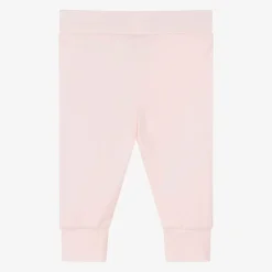 BOSS Girls Pink Organic Cotton Leggings Discount