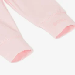 BOSS Girls Pink Organic Cotton Leggings Discount
