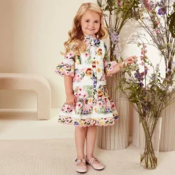 Versace Girls Pink Patent Leather Medusa Pumps Discount