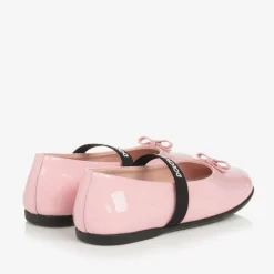 Dolce amp; Gabbana Girls Pink Patent Leather Pumps Outlet