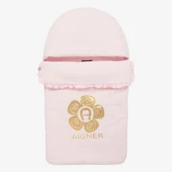 AIGNER Girls Pink Pima Cotton Nest (73cm) Discount