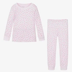 Kissy Kissy Girls Pink Pima Cotton Tulip Blossom Pyjamas