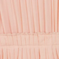 Chloé Girls Pink Pleated Wool Dress Discount