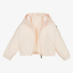 Moncler Enfant Girls Pink Prague Jacket