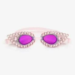 Super Smalls Girls Pink Rhinestone Splash Goggles Best