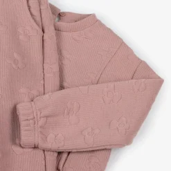 Mayoral Girls Pink Ribbed Flower Tracksuit Sale