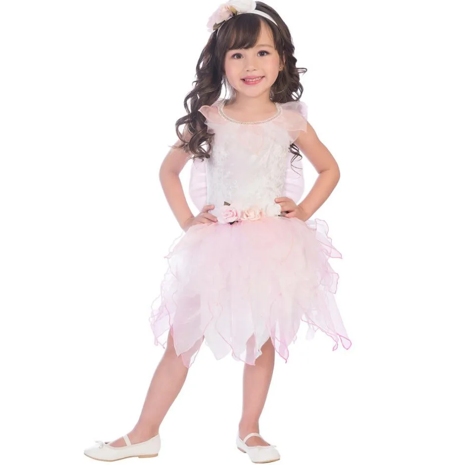 Dress Up by Design Girls Pink Rose Fairy Costume Online