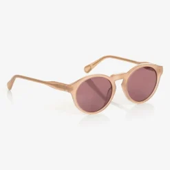 Chloé Girls Pink Round Sunglasses Clearance