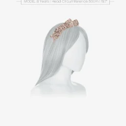 Patachou Girls Pink Sequin Bow Hairband Online