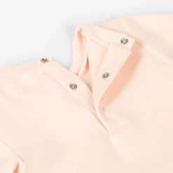 Michael Kors Kids Girls Pink Sequin Logo Jersey Dress