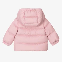 Moncler Enfant Girls Pink Sharon Down Puffer Coat Best