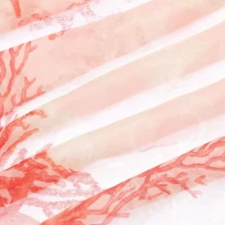 Versace Girls Pink Silk Barocco Sea Kids Foulard New