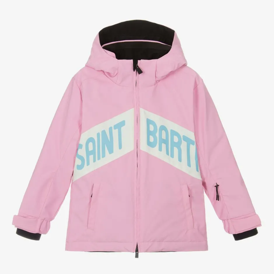 MC2 Saint Barth Girls Pink Ski Jacket