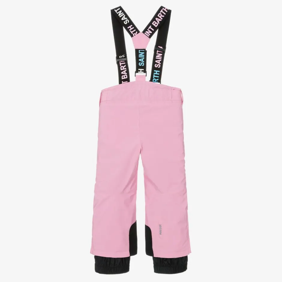 MC2 Saint Barth Girls Pink Ski Trousers Outlet