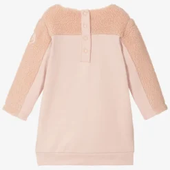 Moncler Enfant Girls Pink Sweatshirt Dress Online
