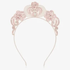 Tutu du Monde Girls Pink Tiara Hairband