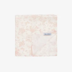 Tartine et Chocolat Girls Pink Toile de Jouy Print Scarf (65cm) Discount