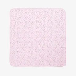 Kissy Kissy Girls Pink Tulip Blossoms Cotton Blanket (73cm)