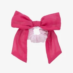 Patachou Girls Pink Tulle Bow Hair Scrunchie (14cm) Best
