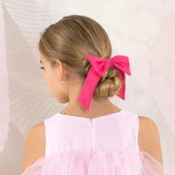 Patachou Girls Pink Tulle Bow Hair Scrunchie (14cm) Best