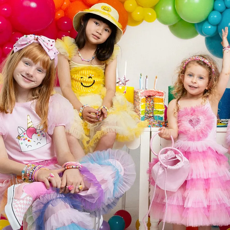 Tutu du Monde Girls Pink Unicorn Cake T-Shirt