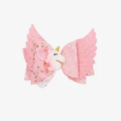 Bowtique London Girls Pink Unicorn Hair Clip (8cm) Sale