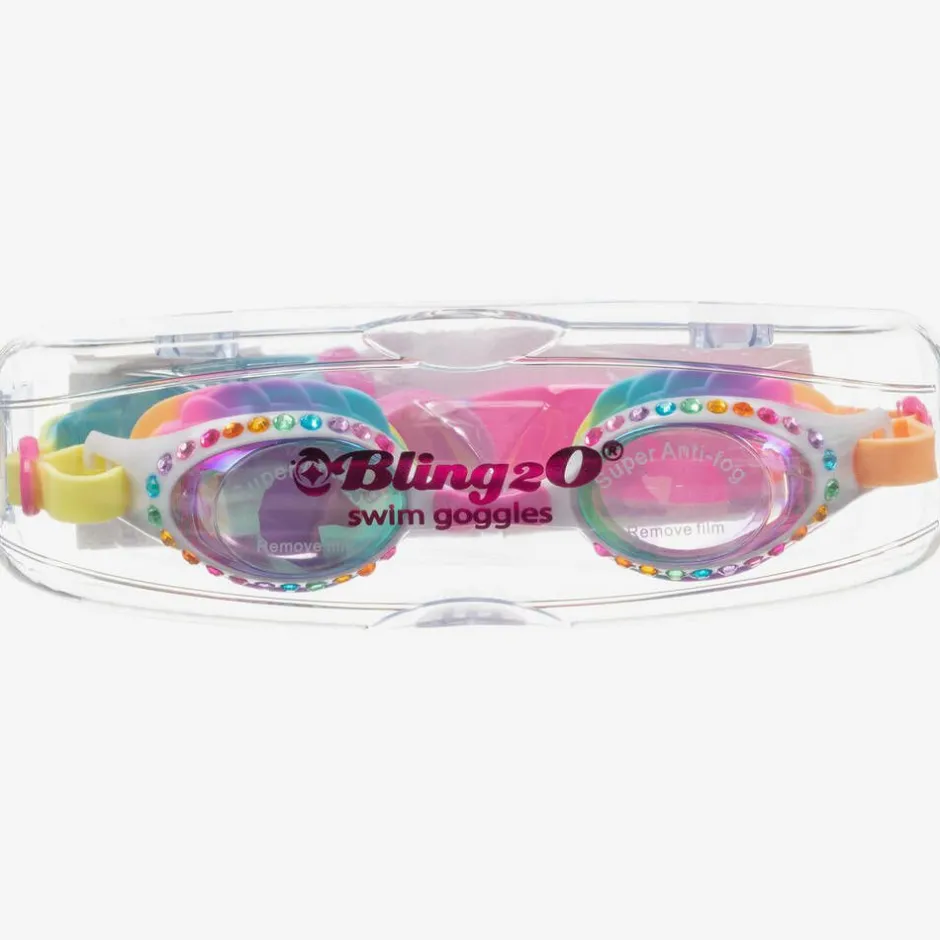 Bling2o Girls Pink Unicorn Swimming Goggles