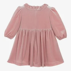Abel amp; Lula Girls Pink Velvet Sparkle Dress New
