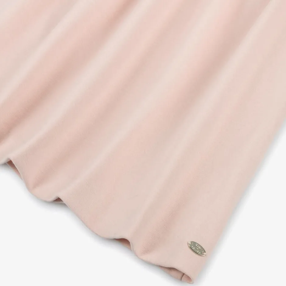 Tartine et Chocolat Girls Pink Viscose Dress Hot