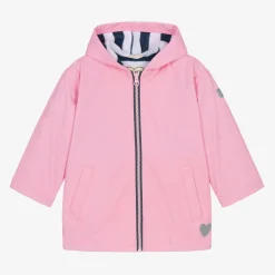 Little Blue House by Hatley Girls Pink Waterproof Raincoat Outlet