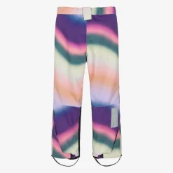 Molo Girls Pink Wavy Rainbow Ski Trousers WavyRainbow Sale