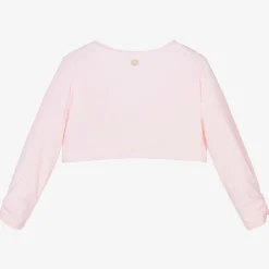 Danskin Girls Pink Wrap Cardigan Hot