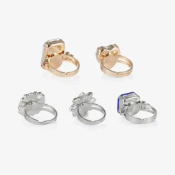 Super Smalls Girls Power Lunch Ring Set (5 Pack) Discount