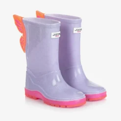 Sophia Webster Mini Girls Purple Butterfly Rain Boots Online