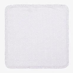 Kissy Kissy Girls Purple Cotton Summer Gardens Blanket (73cm) New