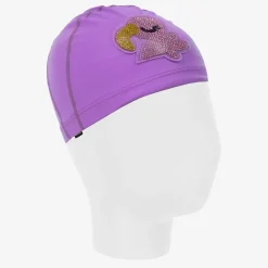 Bling2o Girls Purple Flamingo Swimming Cap Clearance