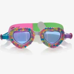Bling2o Girls Purple Hearts Swimming Goggles