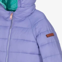 Töastie Girls Purple Packable Puffer Jacket Sale