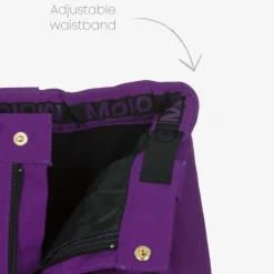 Molo Girls Purple Ski Trousers WarmPurple Outlet