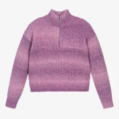 Mayoral Girls Purple Sweater Online