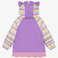 Playshoes Girls Purple Unicorn Raincoat Sale