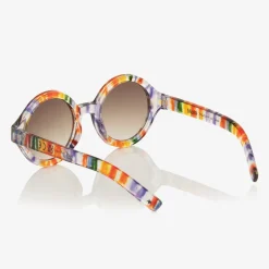 Molo Girls Rainbow Stripe Sunglasses (UVA/UVB) Watercolour Clearance