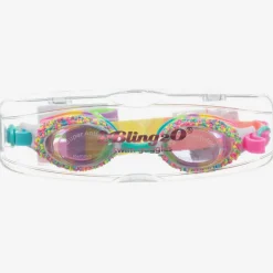 Bling2o Girls Rainbow Swimming Goggles New