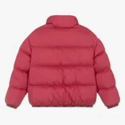 Moncler Enfant Girls Red Abbadia Puffer Jacket Online