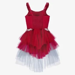 Tutu du Monde Girls Red Cowgirl Costume Dress Outlet