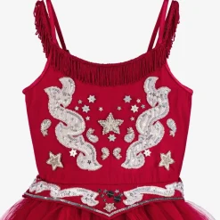 Tutu du Monde Girls Red Cowgirl Costume Dress Outlet